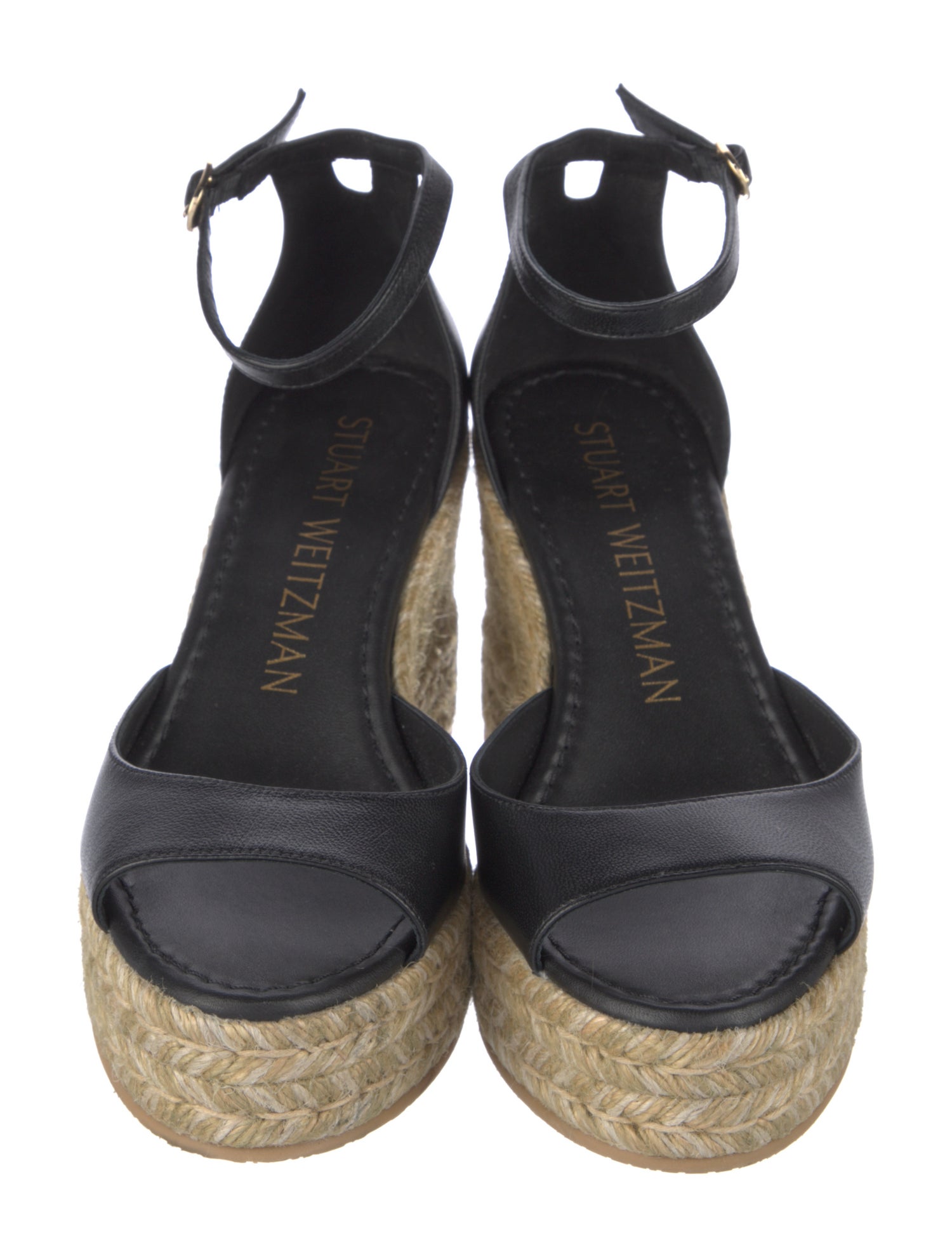 Stuart Weitzman Leather D'Orsay Pumps